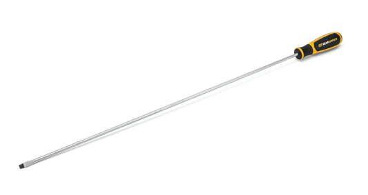 Gearwrench 80076H 1/4" x 24" Slotted Dual Material Screwdriver
