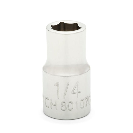 Gearwrench 80107 1/4" Drive 6 Point Standard SAE Socket 1/4"