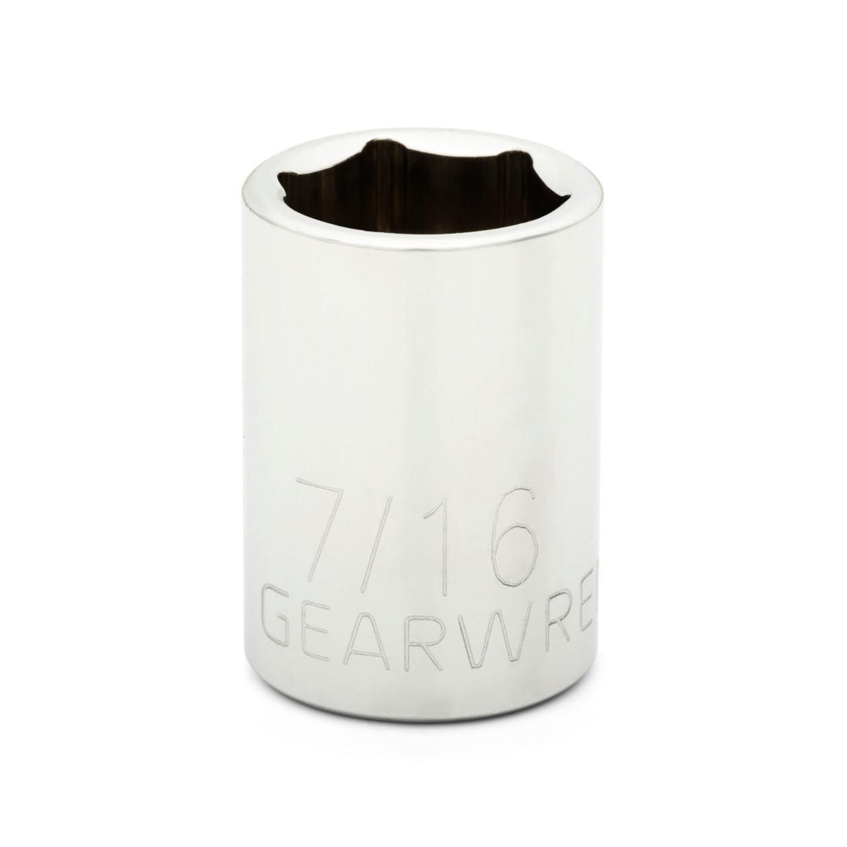 Gearwrench 80112 1/4" Drive 6 Point Standard SAE Socket 7/16"