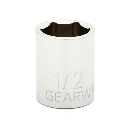 Gearwrench 80113D 1/4" Drive 6 Point Standard SAE Socket 1/2"