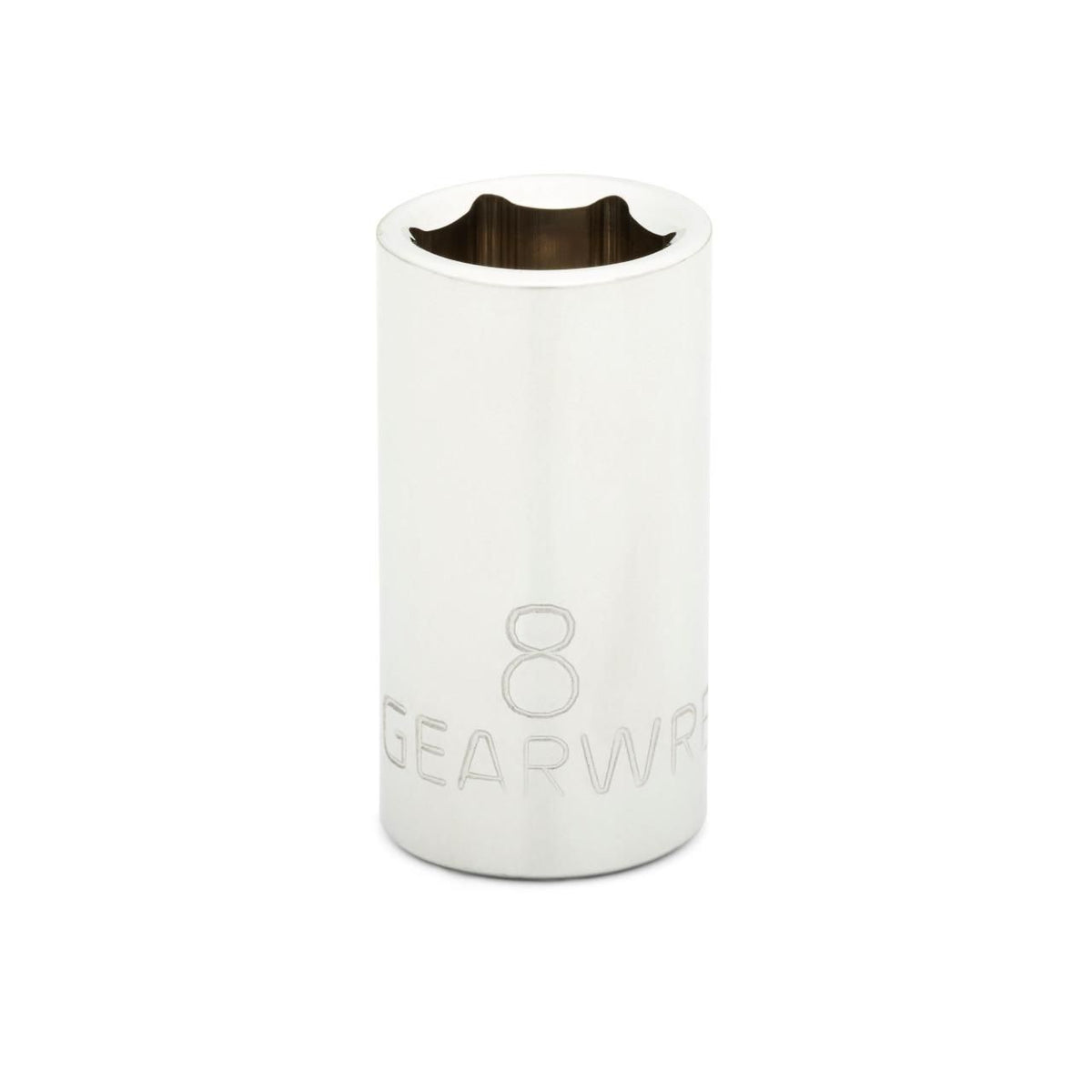 Gearwrench 80130 1/4" Drive 6 Point Standard Metric Socket 8mm