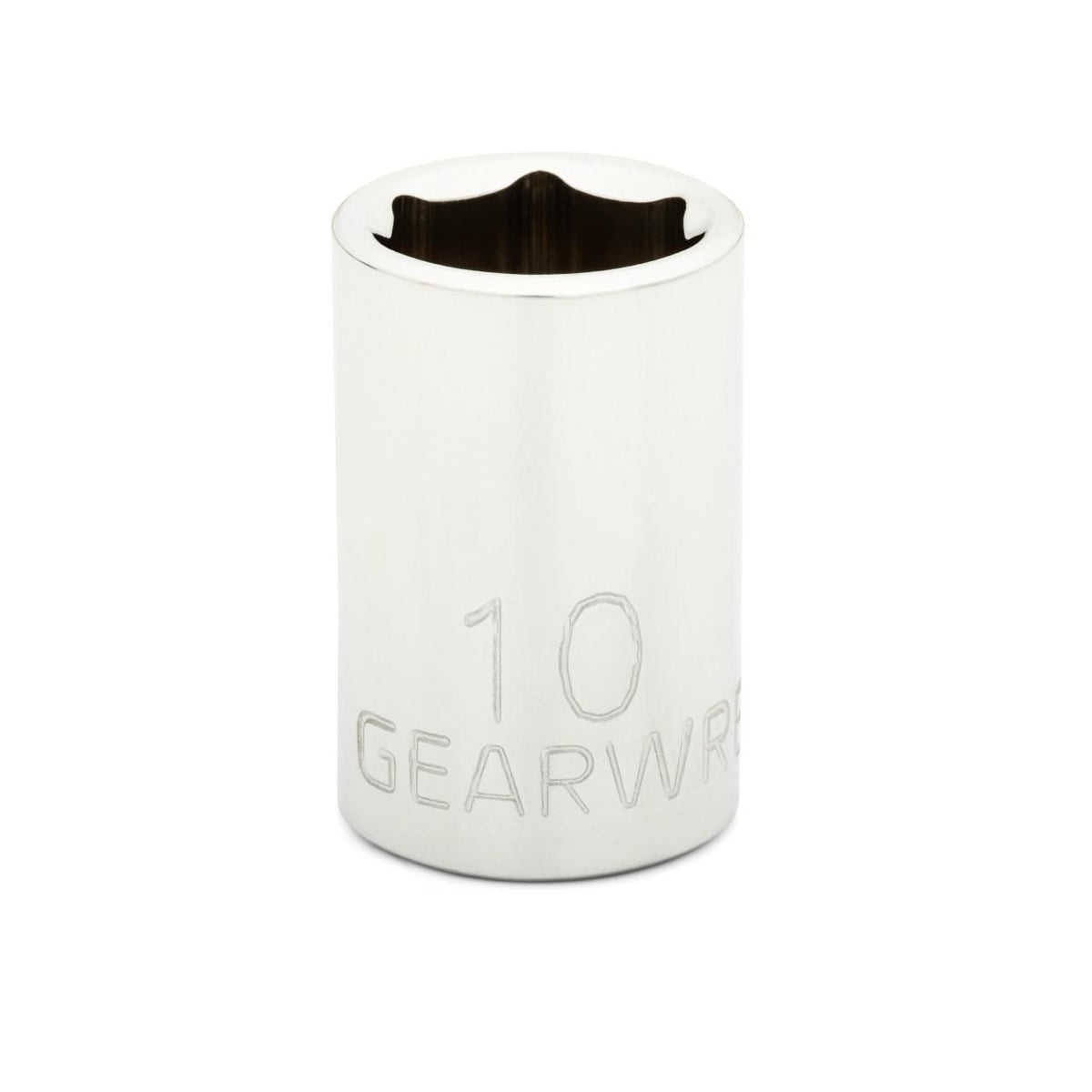 Gearwrench 80132 1/4" Drive 6 Point Standard Metric Socket 10mm