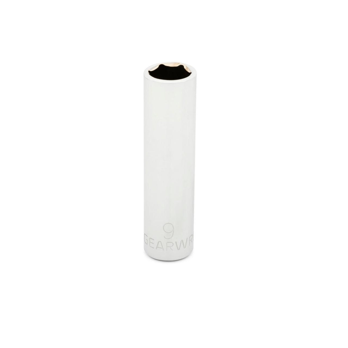 Gearwrench 80144 1/4" Drive 6 Point Deep Metric Socket 9mm