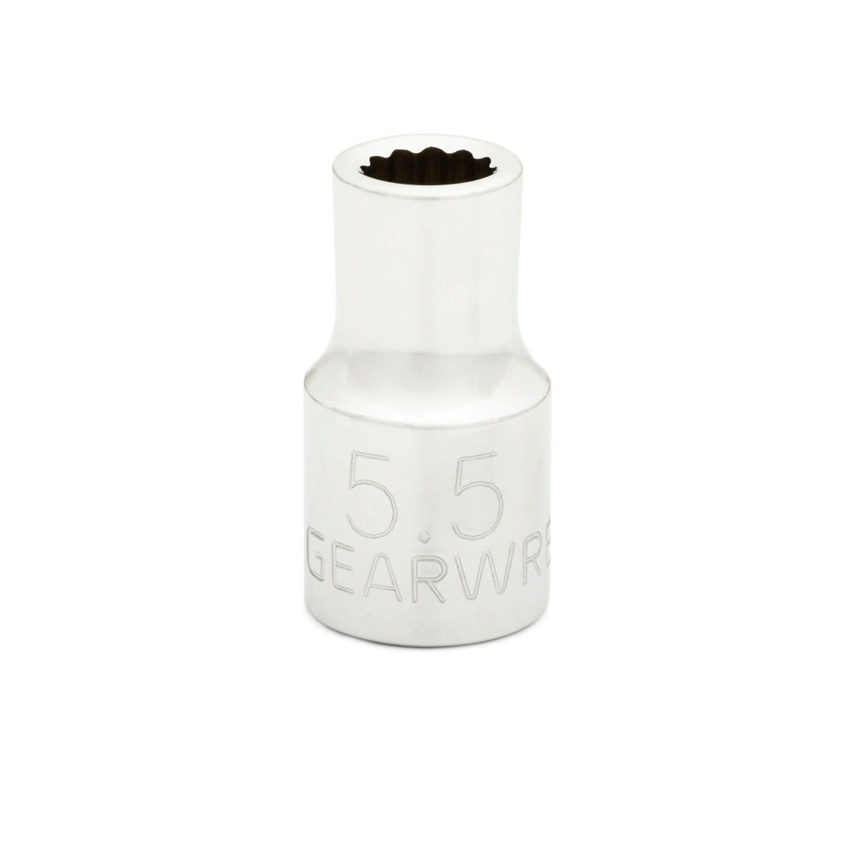 Gearwrench 80199 1/4" Drive 12 Point Standard Metric Socket 5.5mm