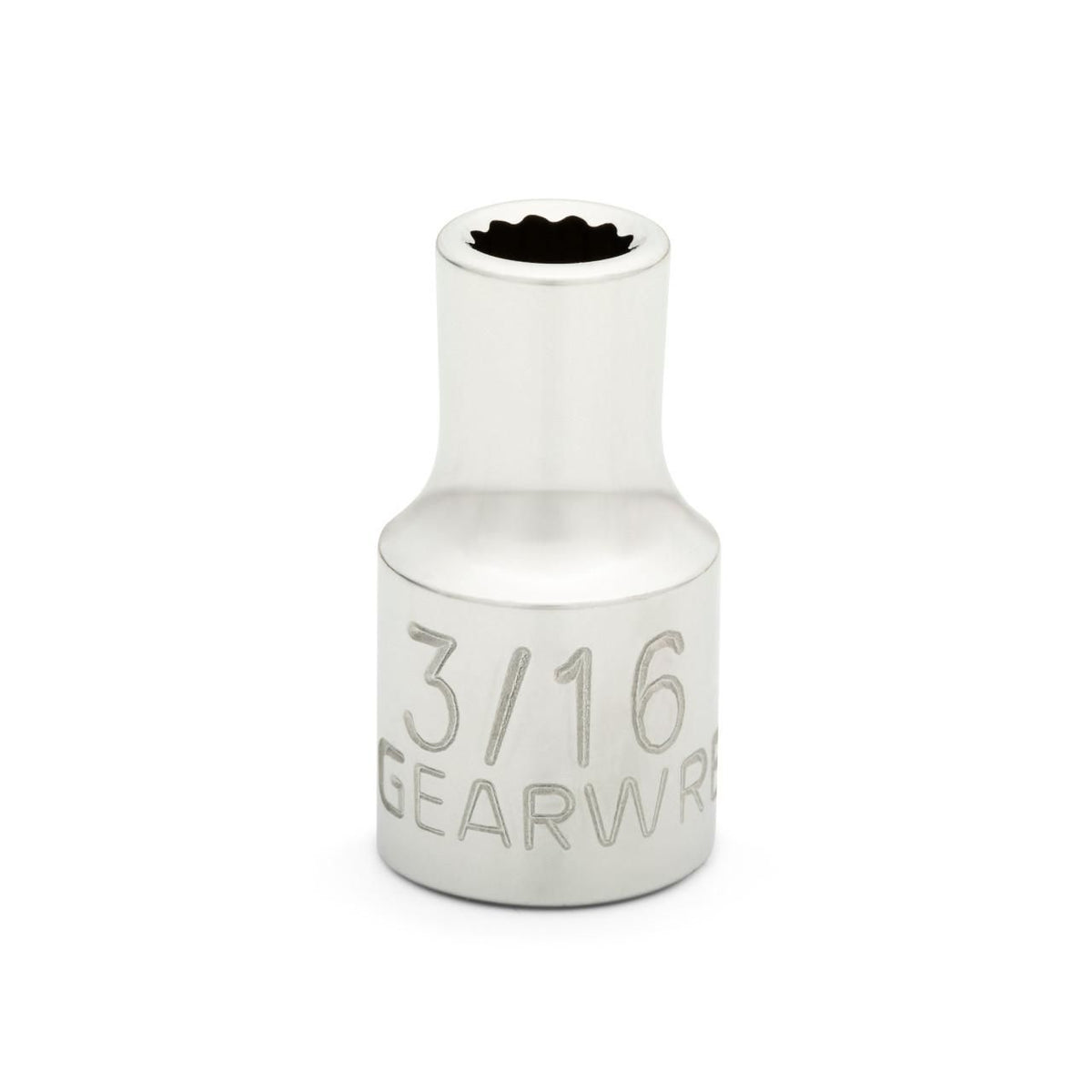 Gearwrench 80210 1/4" Drive 12 Point Standard SAE Socket 3/16"