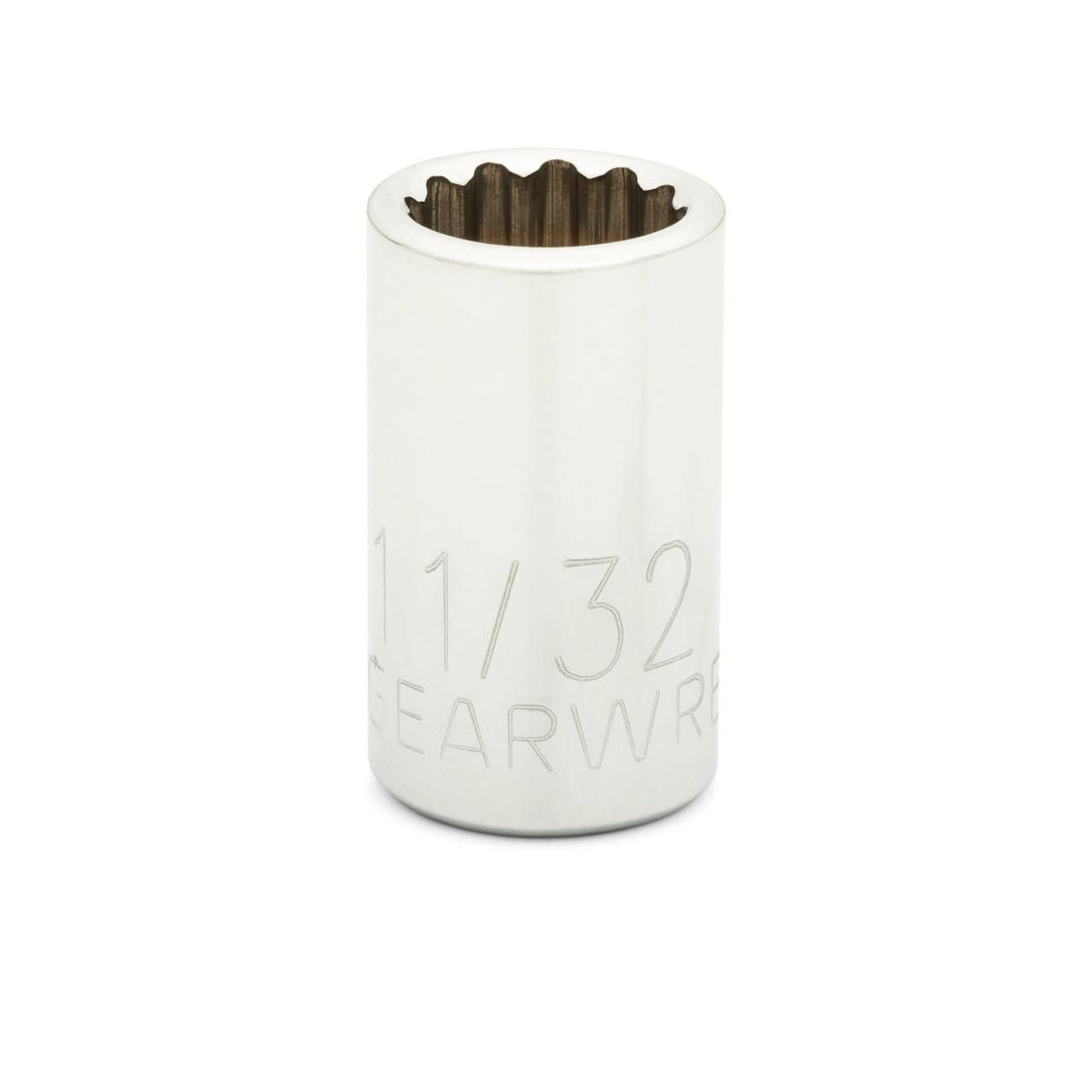 Gearwrench 80215D 1/4" Drive 12 Point Standard SAE Socket 11/32"