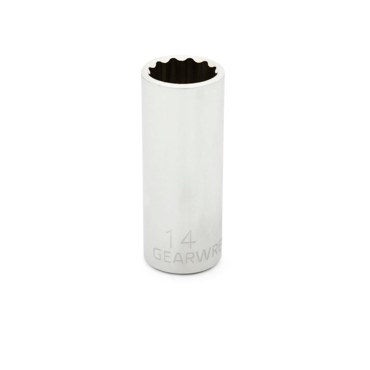 Gearwrench 80241 1/4" Drive 12 Point Deep Metric Socket 14mm