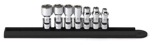 Gearwrench 80310D 7 Piece 1/4" Drive 6 Point Flex SAE Socket Set