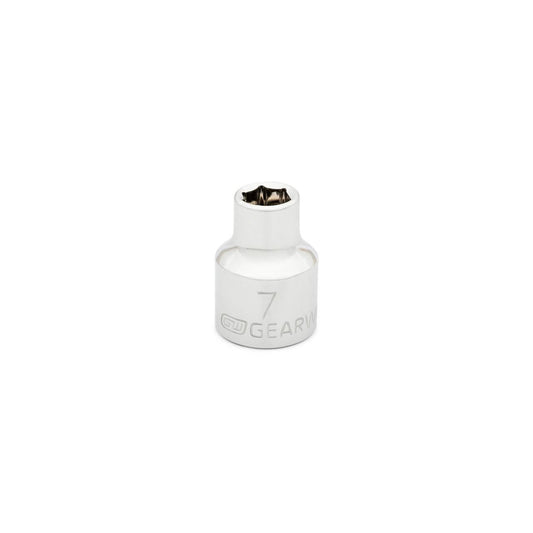 Gearwrench 80375 3/8" Drive 6 Point Standard Metric Socket 7mm