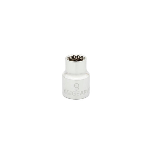Gearwrench 80485 3/8" Drive 12 Point Standard Metric Socket 9mm