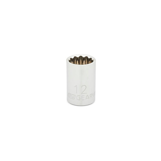 Gearwrench 80488 3/8" Drive 12 Point Standard Metric Socket 12mm