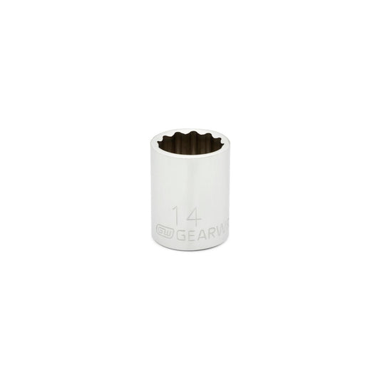 Gearwrench 80490 3/8" Drive 12 Point Standard Metric Socket 14mm