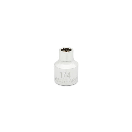 Gearwrench 80496 3/8" Drive 12 Point Standard SAE Socket 1/4"