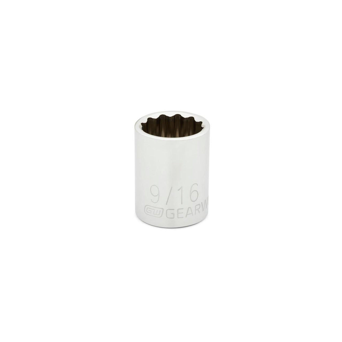 Gearwrench 80501 3/8" Drive 12 Point Standard SAE Socket 9/16"