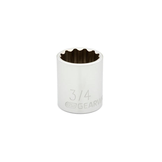 Gearwrench 80504 3/8" Drive 12 Point Standard SAE Socket 3/4"
