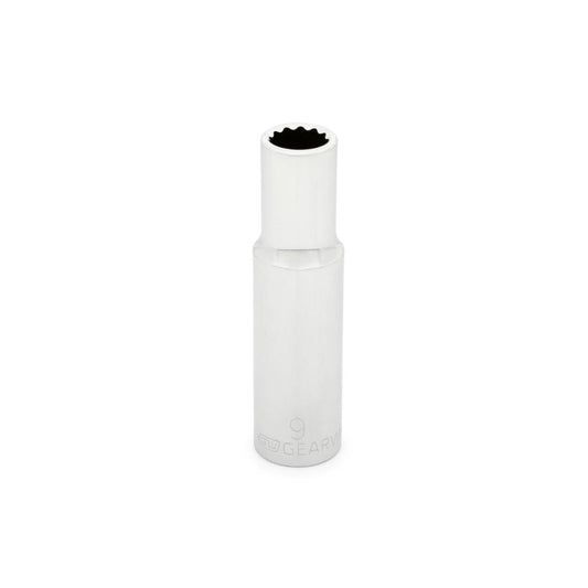 Gearwrench 80523 3/8" Drive 12 Point Deep Metric Socket 9mm