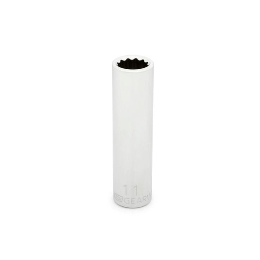 Gearwrench 80525 3/8" Drive 12 Point Deep Metric Socket 11mm