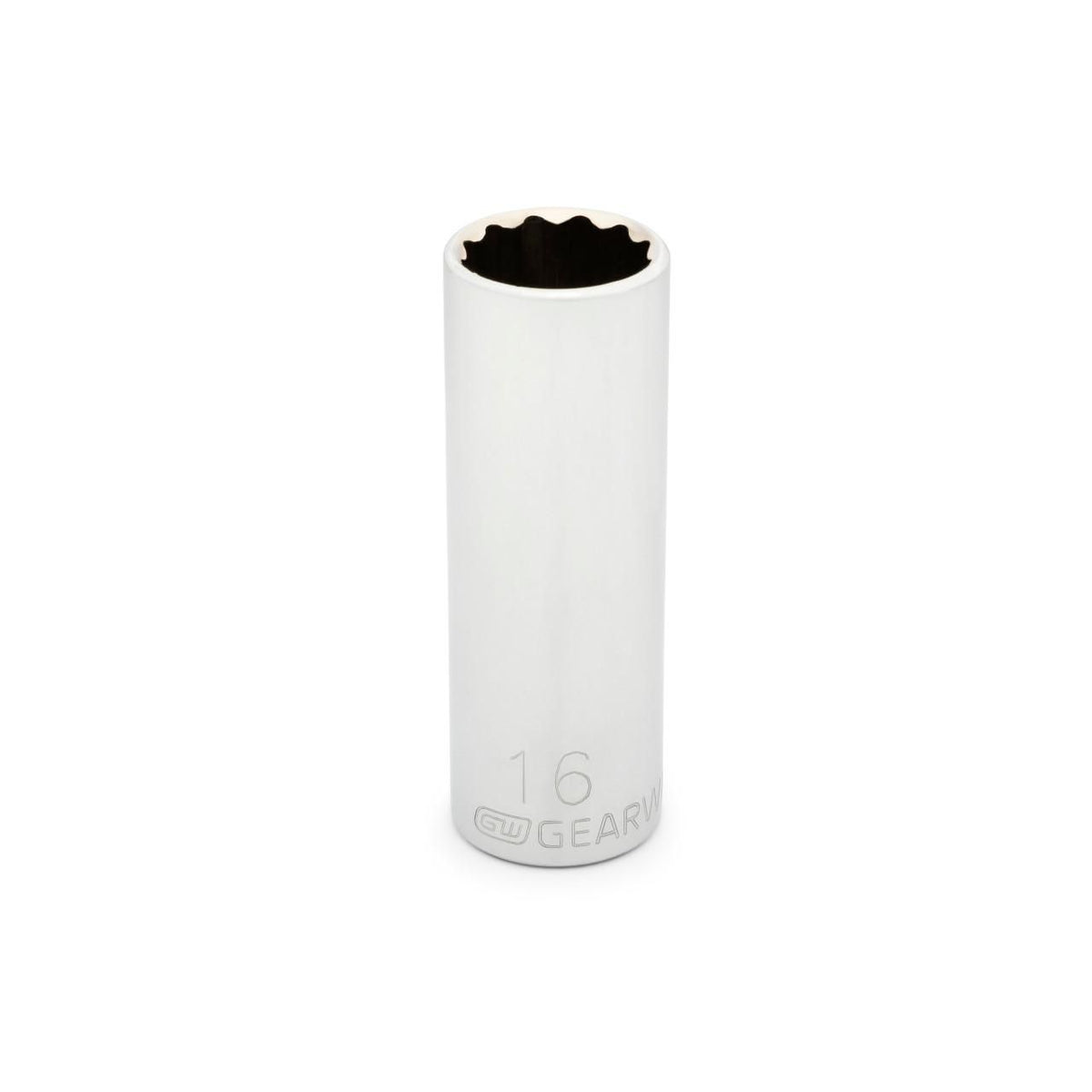 Gearwrench 80530 3/8" Drive 12 Point Deep Metric Socket 16mm