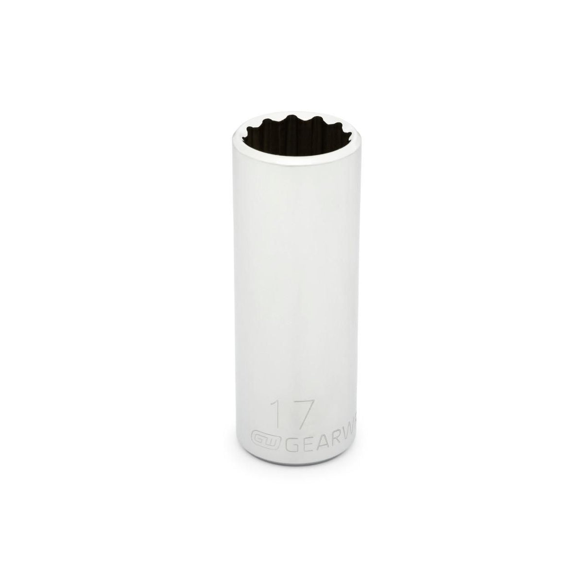 Gearwrench 80531 3/8" Drive 12 Point Deep Metric Socket 17mm