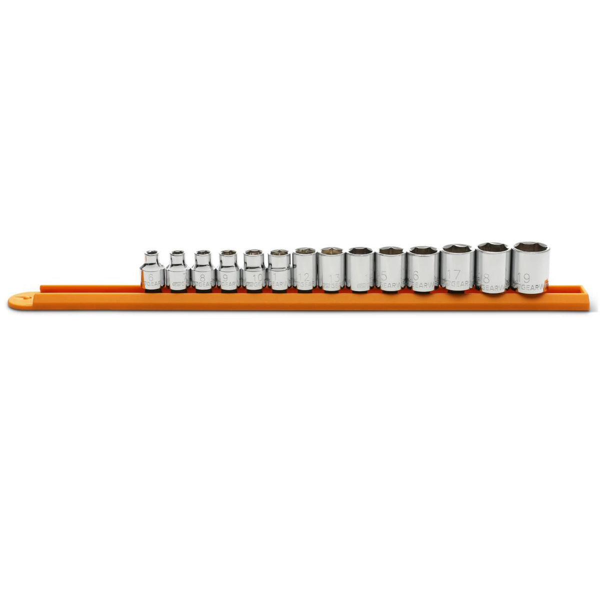 Gearwrench 80552 14 Piece 3/8" Drive 6 Point Standard Metric Socket Set