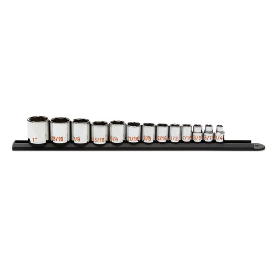 Gearwrench 80553H 13 Piece 3/8" Drive 6 Point SAE Hi-Viz Socket Set