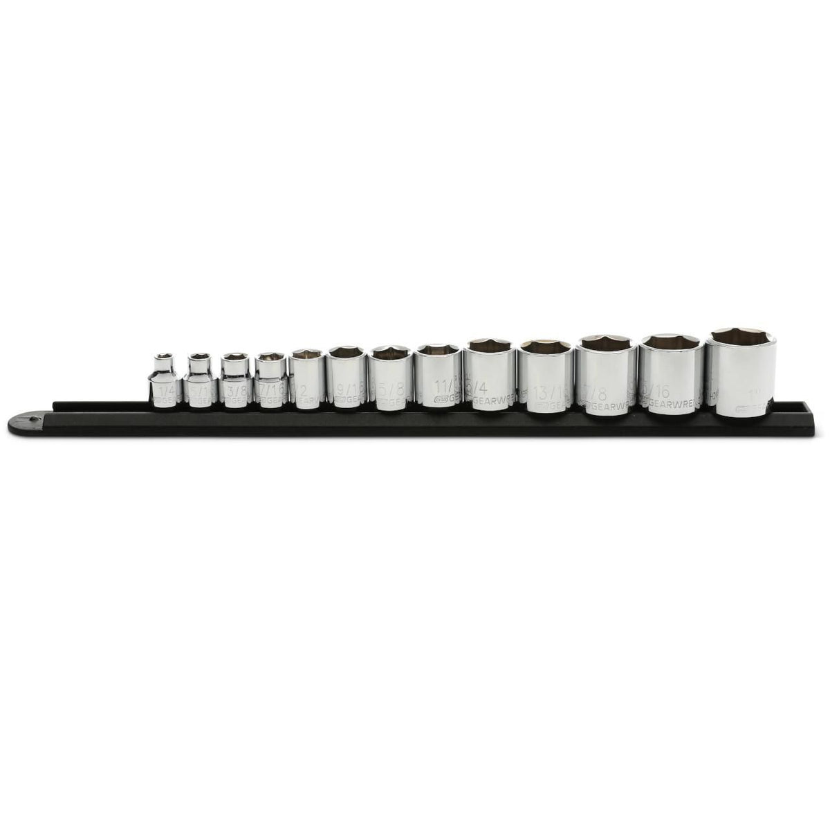Gearwrench 80553 13 Piece 3/8" Drive 6 Point Standard SAE Socket Set