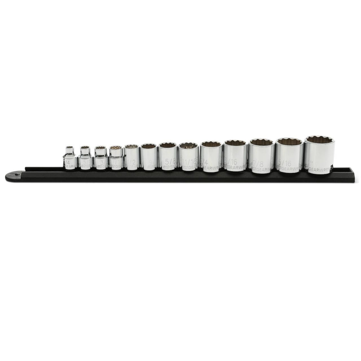 Gearwrench 80561 13 Piece 3/8" Drive 12 Point Standard SAE Socket Set