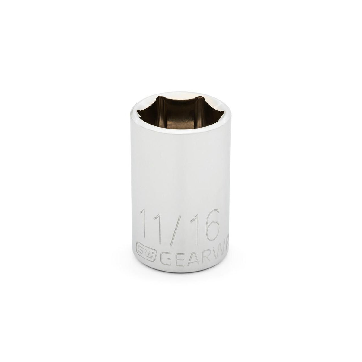 Gearwrench 80606 1/2" Drive 6 Point Standard SAE Socket 11/16"
