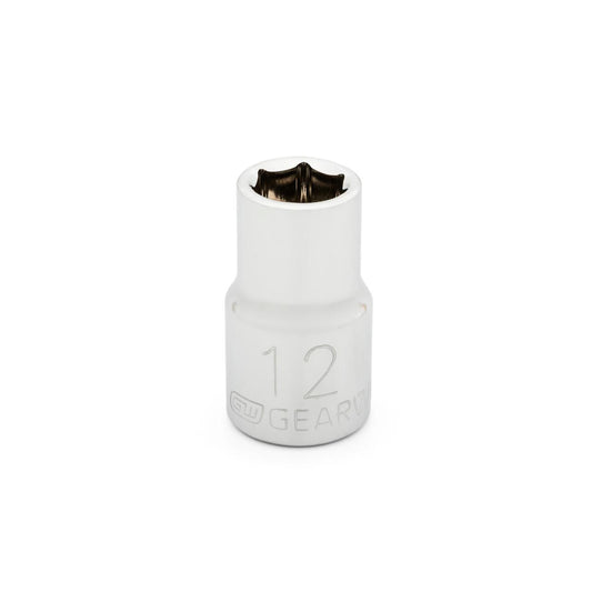 Gearwrench 80624 1/2" Drive 6 Point Standard Metric Socket 12mm