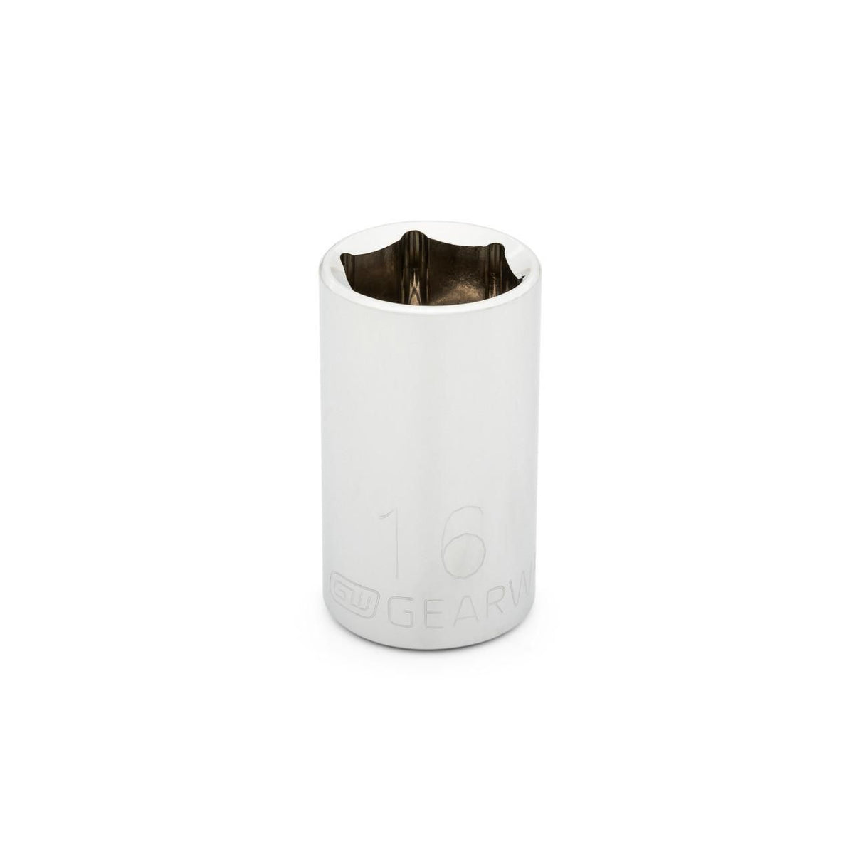 Gearwrench 80628 1/2" Drive 6 Point Standard Metric Socket 16mm