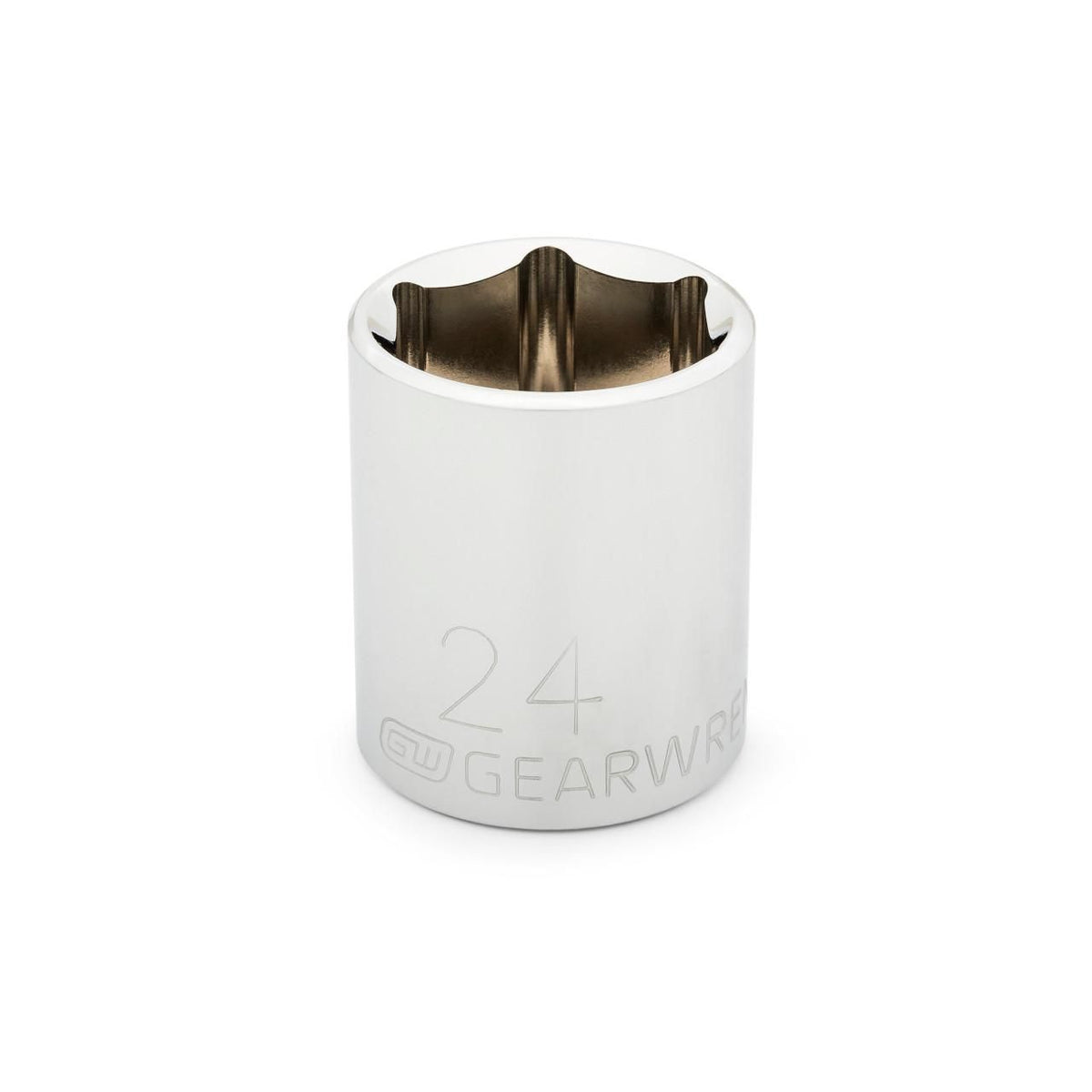 Gearwrench 80636D 1/2" Drive 6 Point Standard Metric Socket 24mm