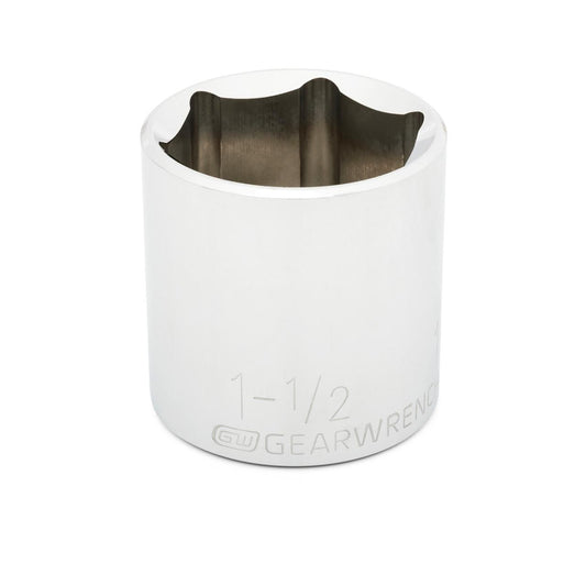 Gearwrench 80679 1/2" Drive 6 Point Standard SAE Socket 1-1/2"