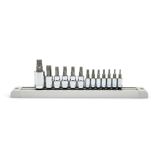Gearwrench 80723 13 Piece 1/4", 3/8" & 1/2" Drive Torx® Bit Socket Set
