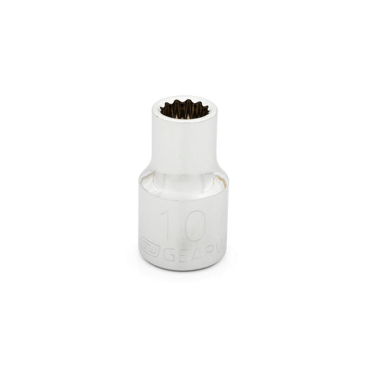 Gearwrench 80745 1/2" Drive 12 Point Standard Metric Socket 10mm