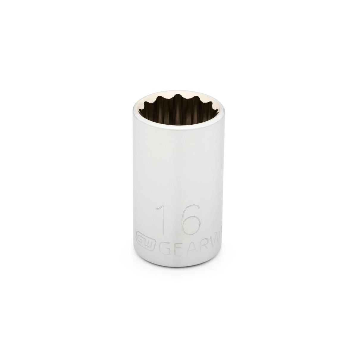 Gearwrench 80751 1/2" Drive 12 Point Standard Metric Socket 16mm