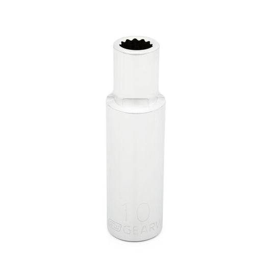 Gearwrench 80781 1/2" Drive 12 Point Deep Metric Socket 10mm