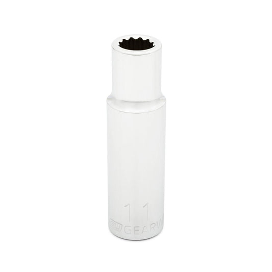 Gearwrench 80782 1/2" Drive 12 Point Deep Metric Socket 11mm