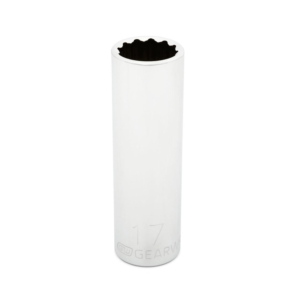 Gearwrench 80788 1/2" Drive 12 Point Deep Metric Socket 17mm