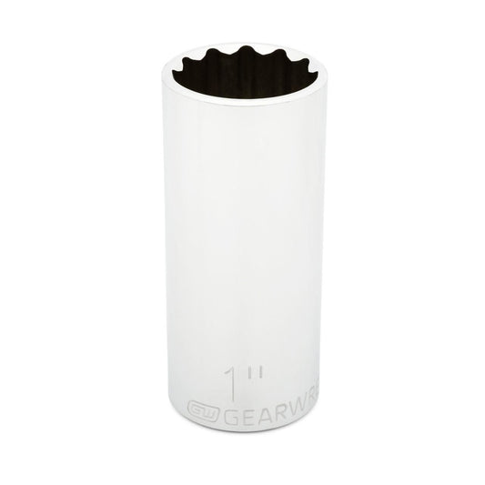 Gearwrench 80795 1/2" Drive 12 Point Deep SAE Socket 1"