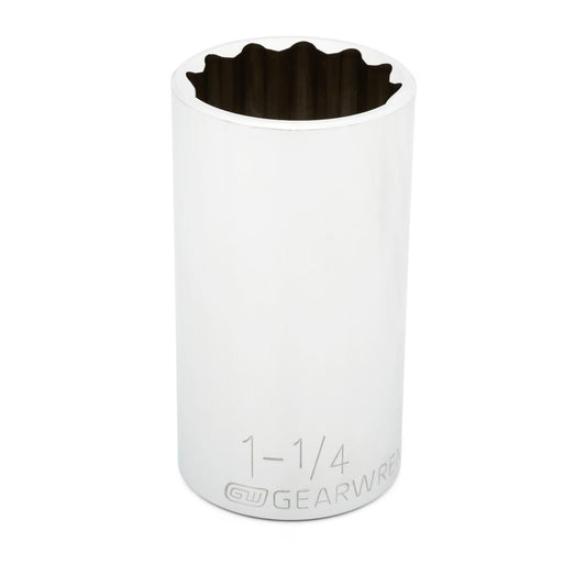 Gearwrench 80798 1/2" Drive 12 Point Deep SAE Socket 1-1/4"