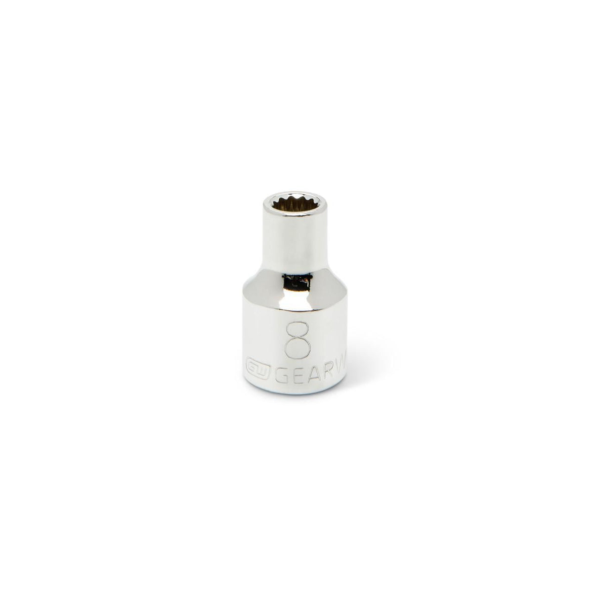 Gearwrench 80805 1/2" Drive 12 Point Standard Metric Socket 8mm