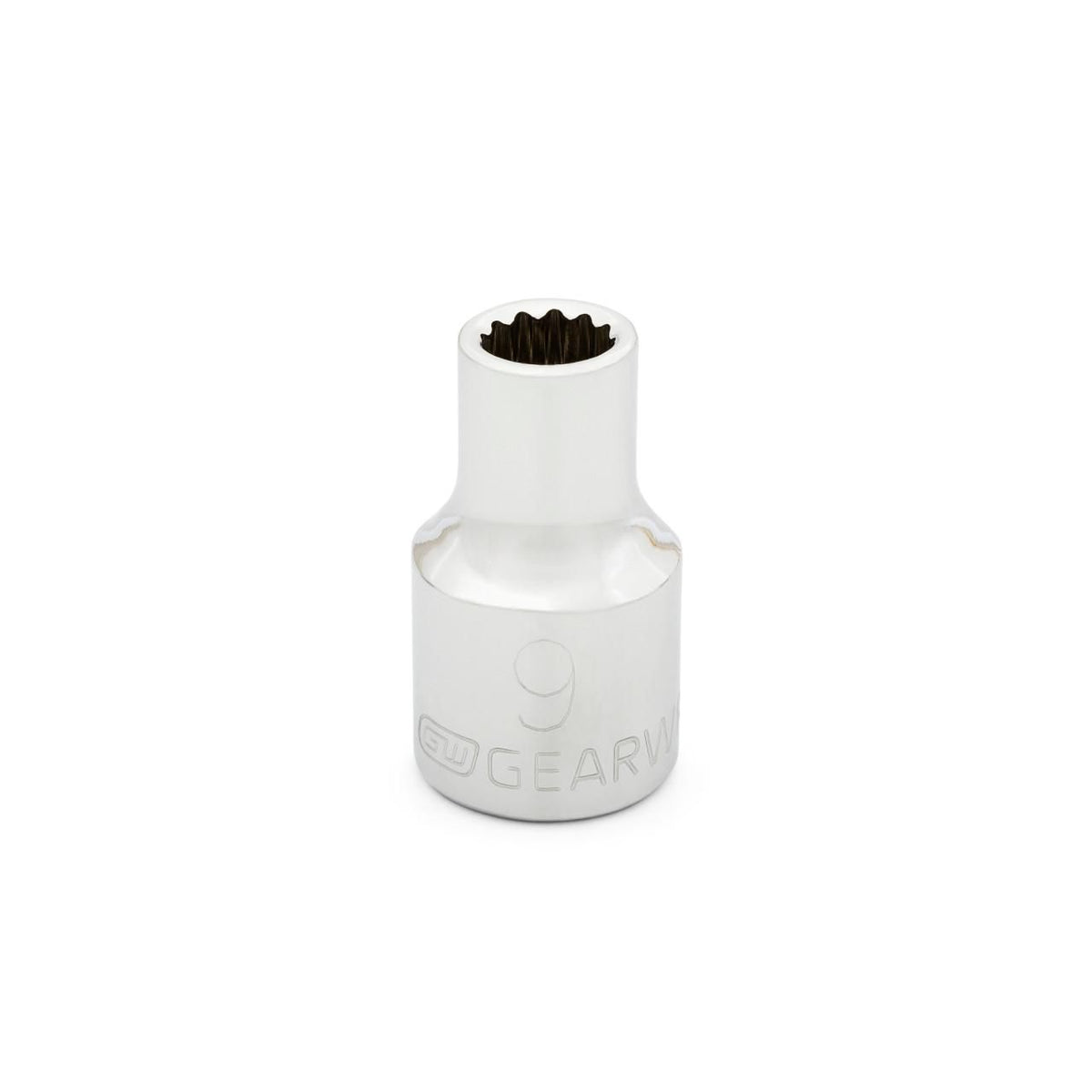 Gearwrench 80806 1/2" Drive 12 Point Standard Metric Socket 9mm