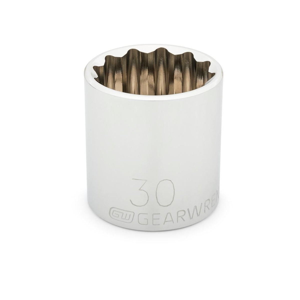Gearwrench 80813 1/2" Drive 12 Point Standard Metric Socket 30mm