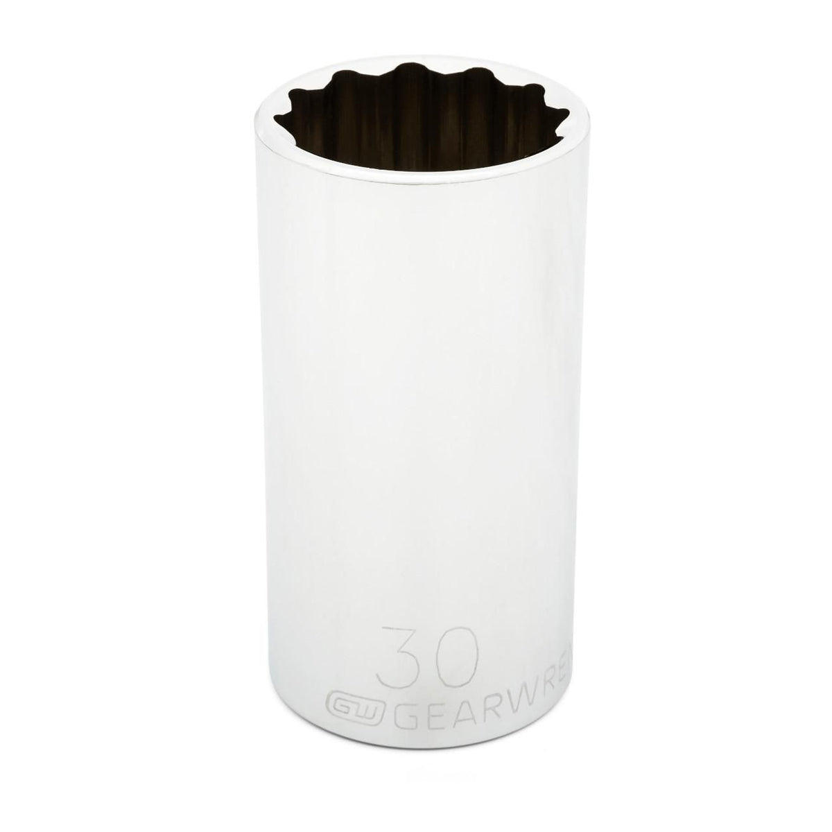 Gearwrench 80826 1/2" Drive 12 Point Deep Metric Socket 30mm