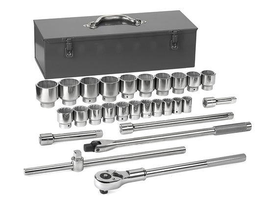 Gearwrench 80880 27 Piece 3/4" Drive 12 Point Standard SAE Mechanics Tool Set