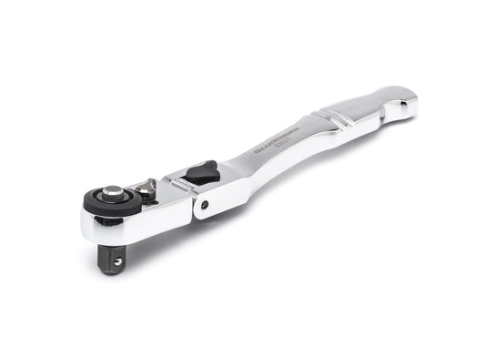 Gearwrench 81025 1/4" Drive 72-Tooth Quick Release Locking Flex Slim Head Ratchet 6"