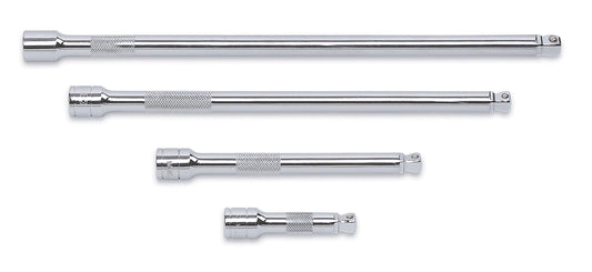 Gearwrench 81201 4 Piece 3/8" Drive Wobble Extension Set 3", 6", 10" & 12"
