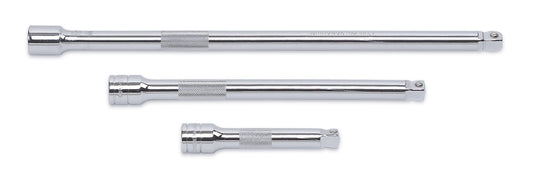 Gearwrench 81301 3 Piece 1/2" Drive Wobble Extension Set 5", 10" & 15"