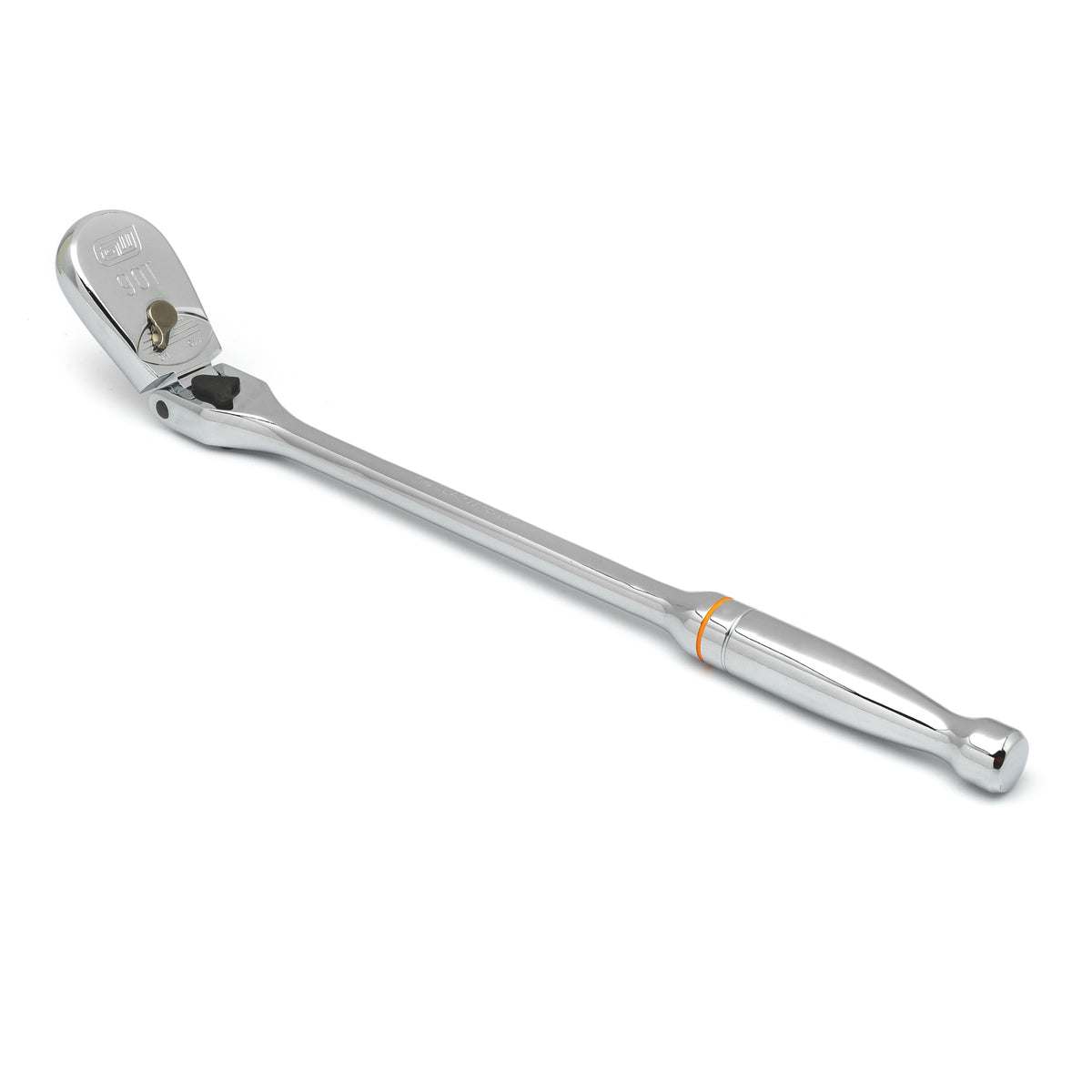 Gearwrench 81362T 1/2" Drive 90-Tooth Locking Flex Head Teardrop Ratchet 17"