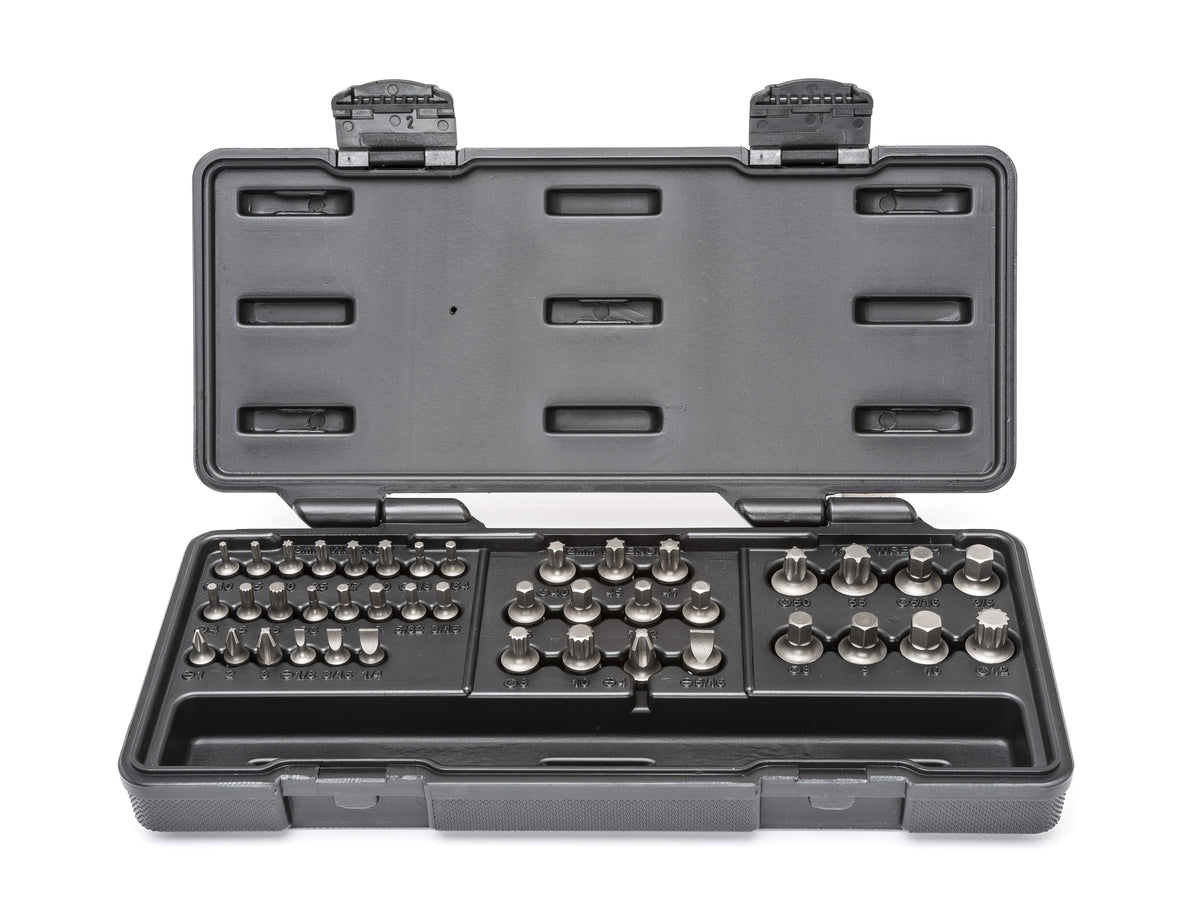 Gearwrench 81602 41 Piece Phillips®/Slotted/Torx®/Hex/Triple Square Insert Bit Set for 6 & 12 Point Wrenches